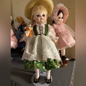 Porcelain Madame Alexander doll- Heidi